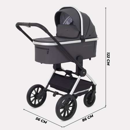 Коляска детская 3 в 1 MOWbaby Tilda carbon