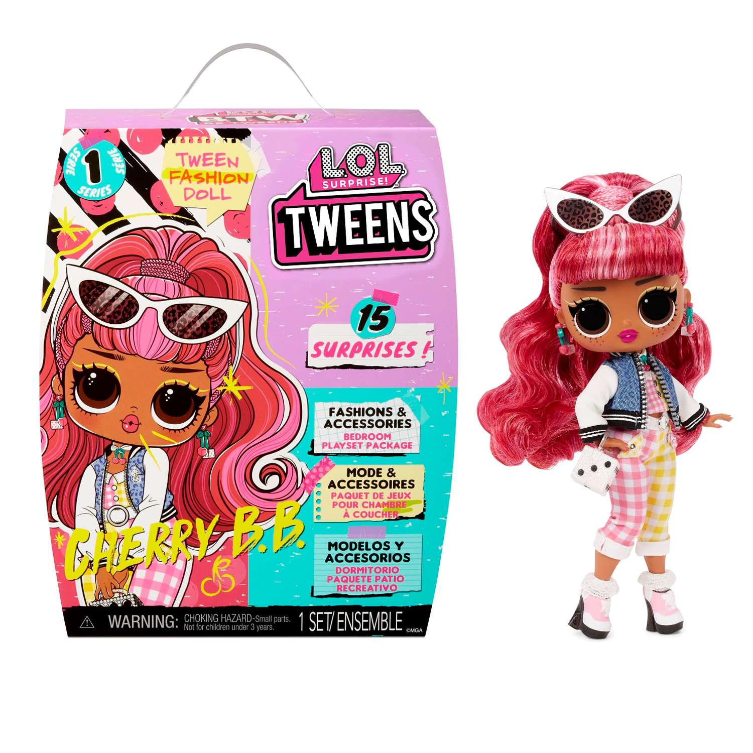 Кукла LOL Surprise! Tweens Doll- Cherry B.B. 576709-WB - фото 1
