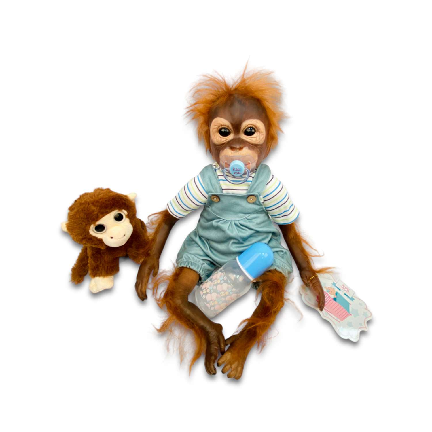 Кукла реборн SHARKTOYS обезьянка Тимон 21700002 - фото 11