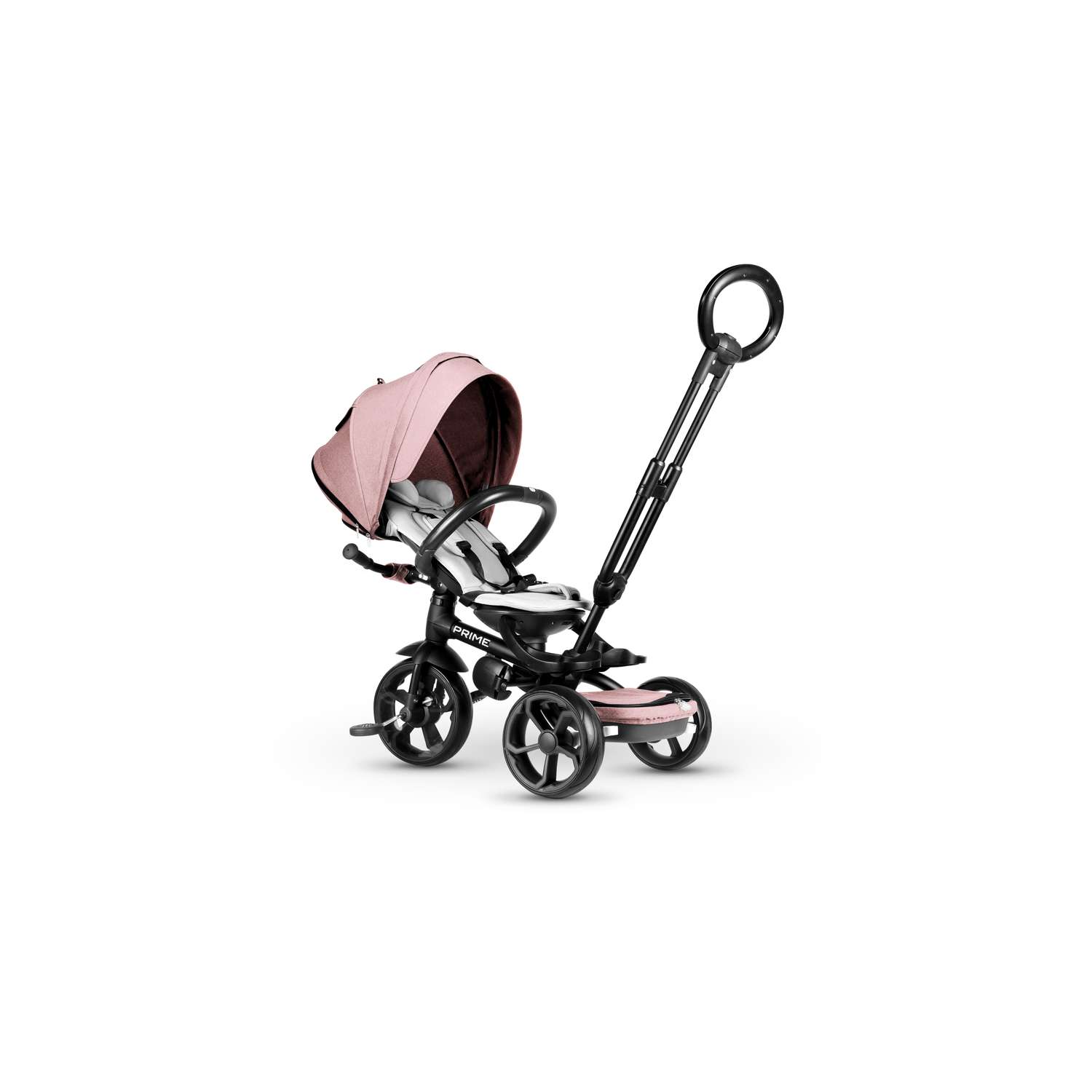 Велосипед трехколесный Q-Play Prime розовый - фото 4