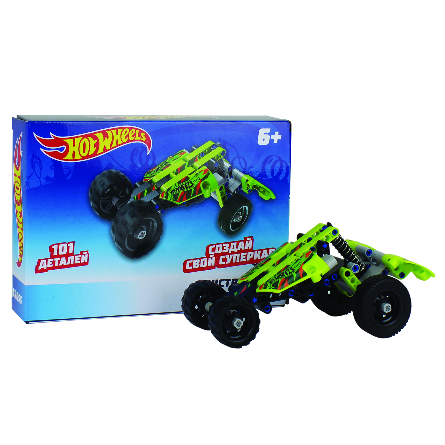 Конструктор 1TOY Hot Wheels Cross 101деталь Т15401 - фото 6