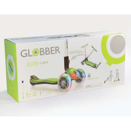 Самокат Globber Elite FL Зеленый