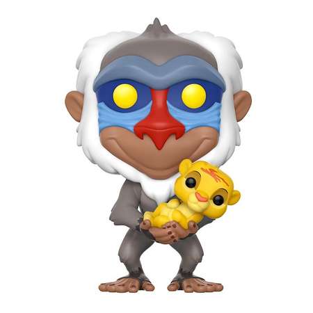 Фигурка Funko Pop vinyl Disney The Lion king Rafiki Simba Fun906