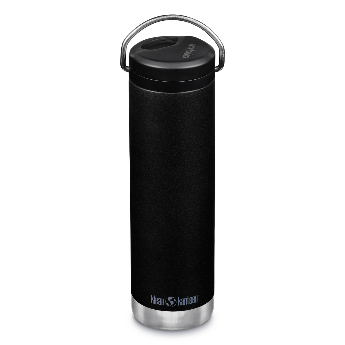 Термокружка Klean Kanteen TKWide Twist Cap 20oz Black 592 мл - фото 3