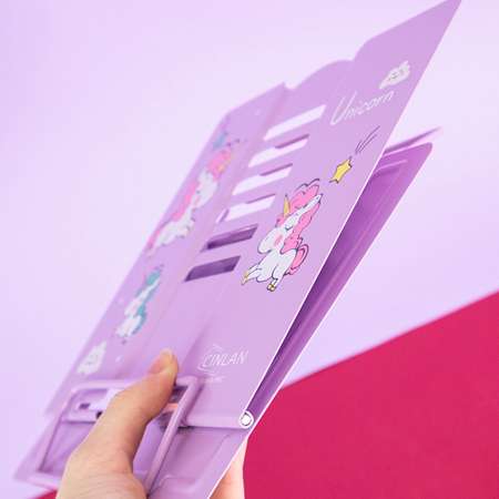 Подставка для книг CINLANKIDS фиолетовый