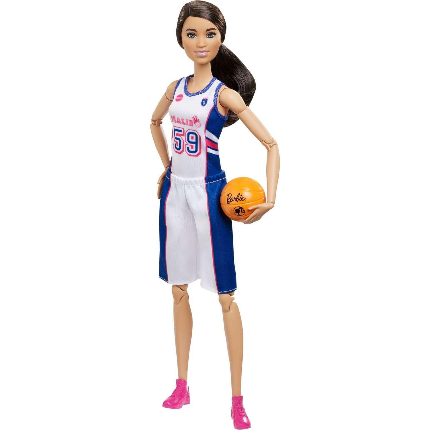Кукла Barbie Спортсментка Безграничные движения Баскетболистка FXP06 DVF68 - фото 1