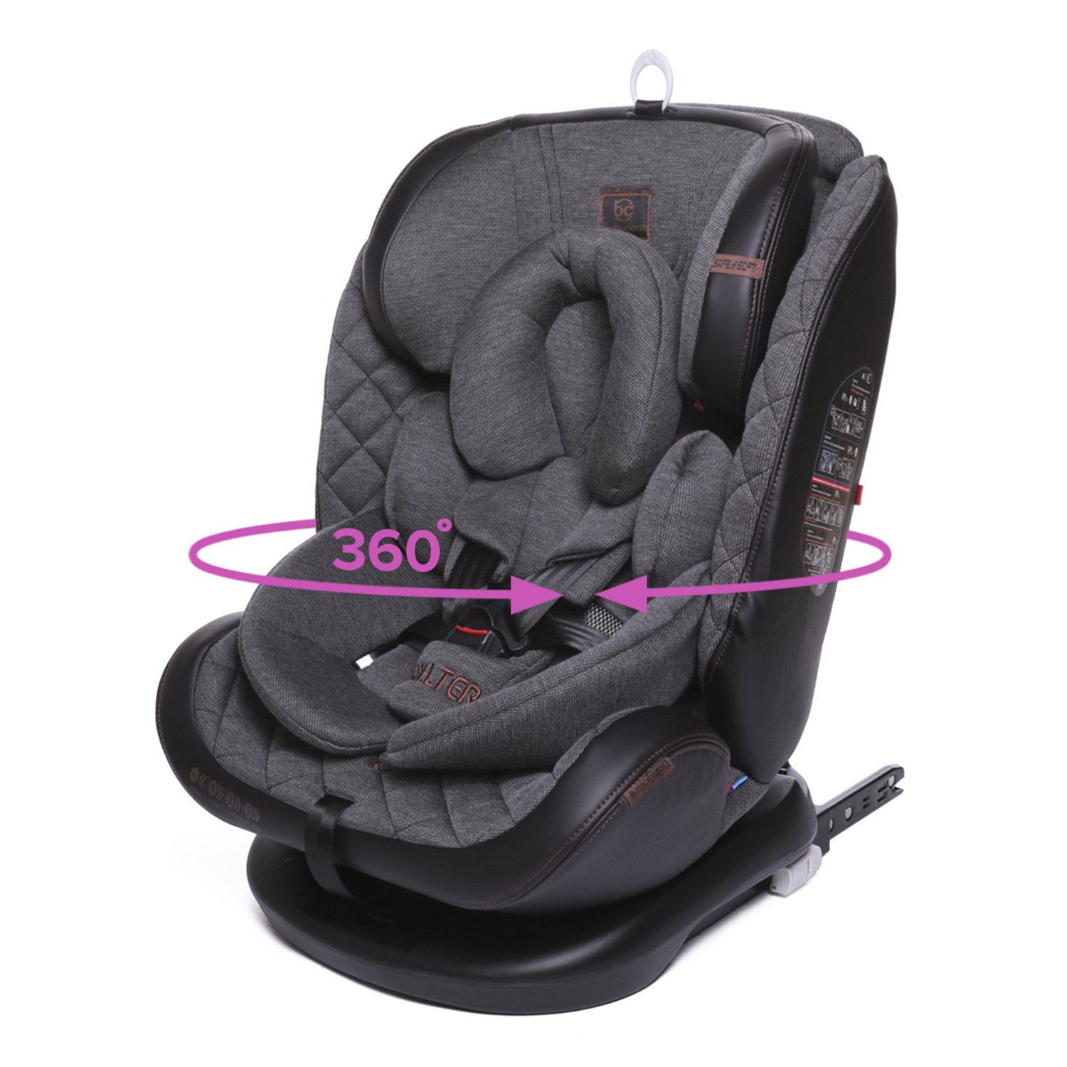 Автокресло BabyCare Shelter Isofix 0+/1/2/3 (0-36 кг) - фото 2