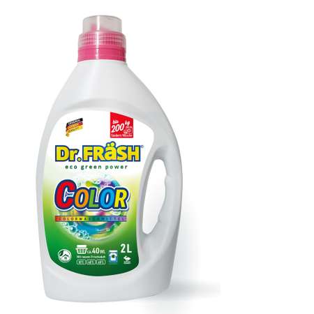 Гель Dr.Frash Color 2l для стирки цветного белья 40ст