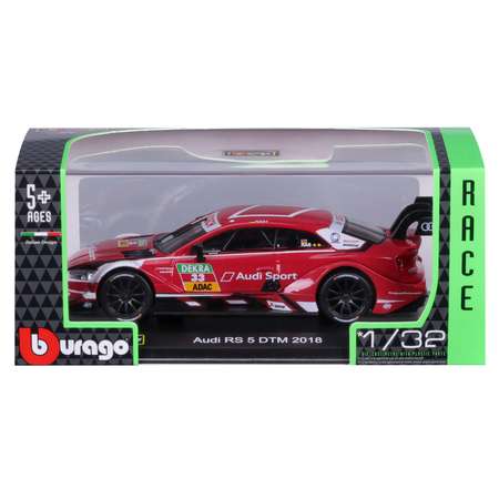 Машинка Bburago гоночная красная 18-41160