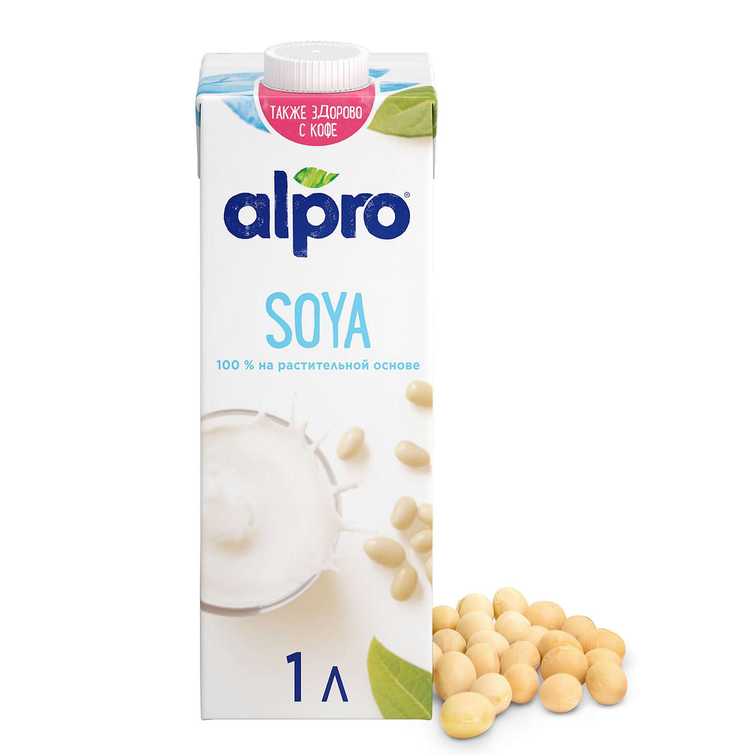 Напиток Alpro соевый с кальцием и витаминами 1л - фото 1