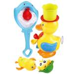 Набор игрушек для купания Mioshi Уточка-фонтанчик 7 предметов