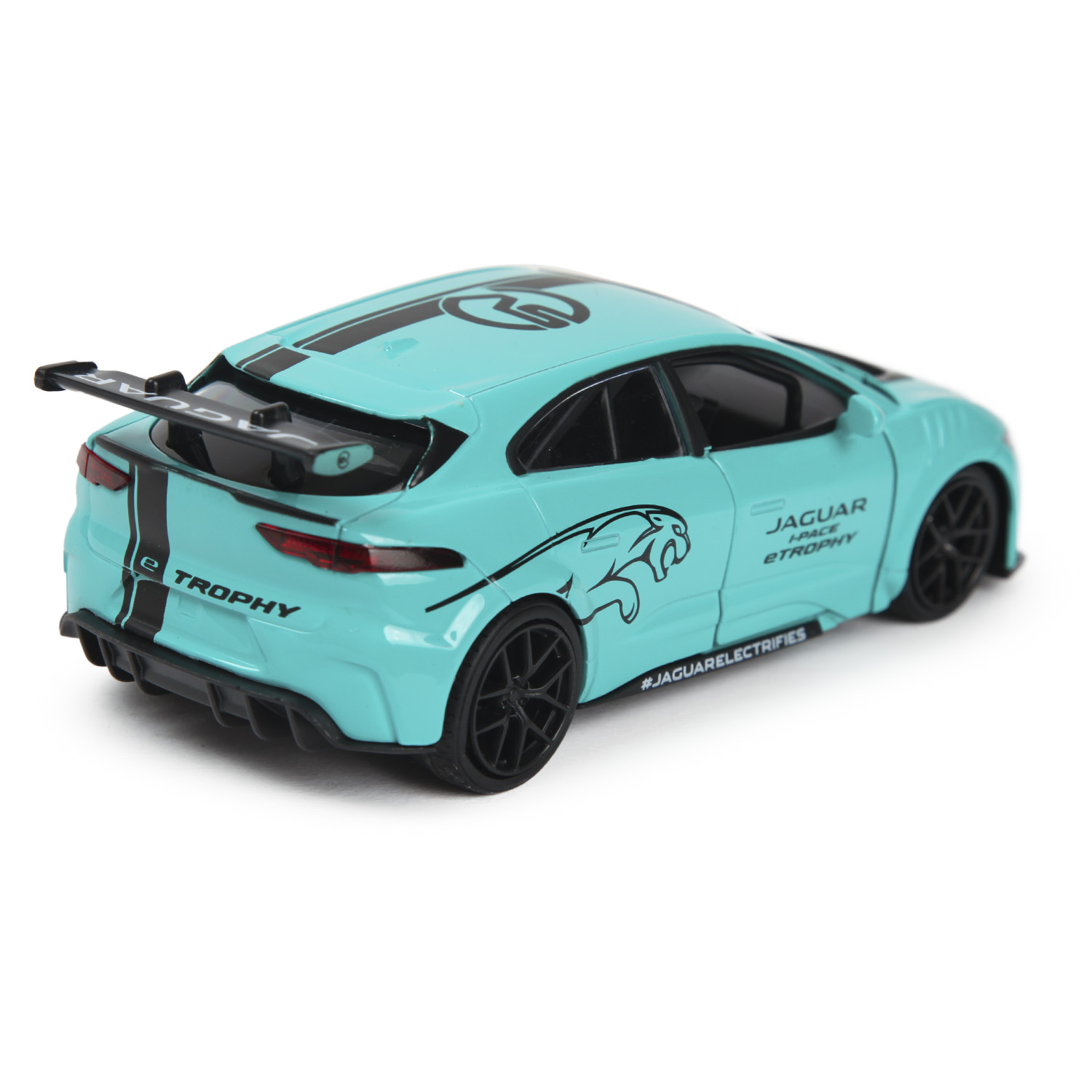 Автомобиль Mobicaro Jaguar I-Pace DTM 1:32 инерционный 664990(F) - фото 6