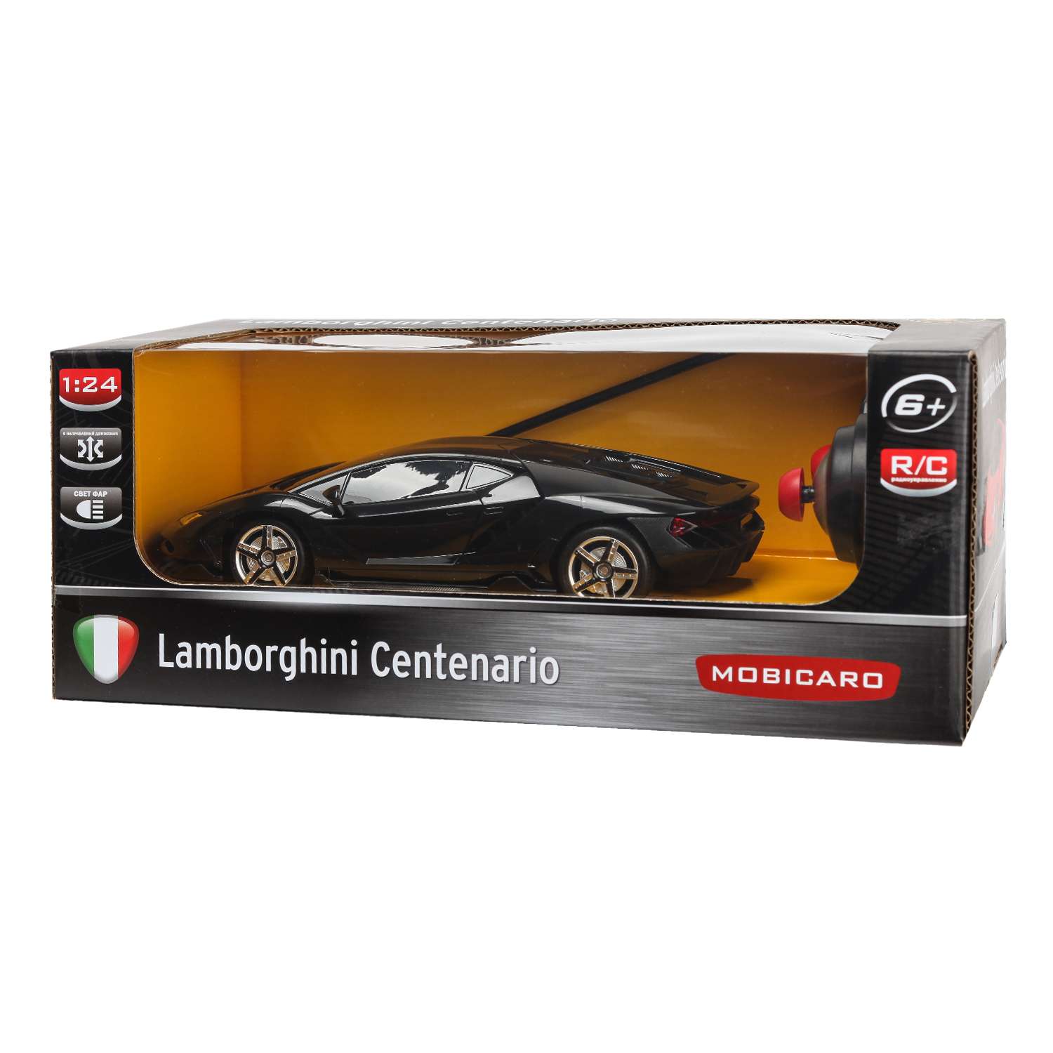Машинка Mobicaro РУ 1:24 Lamborghini Centenario Серая YS270124 - фото 2