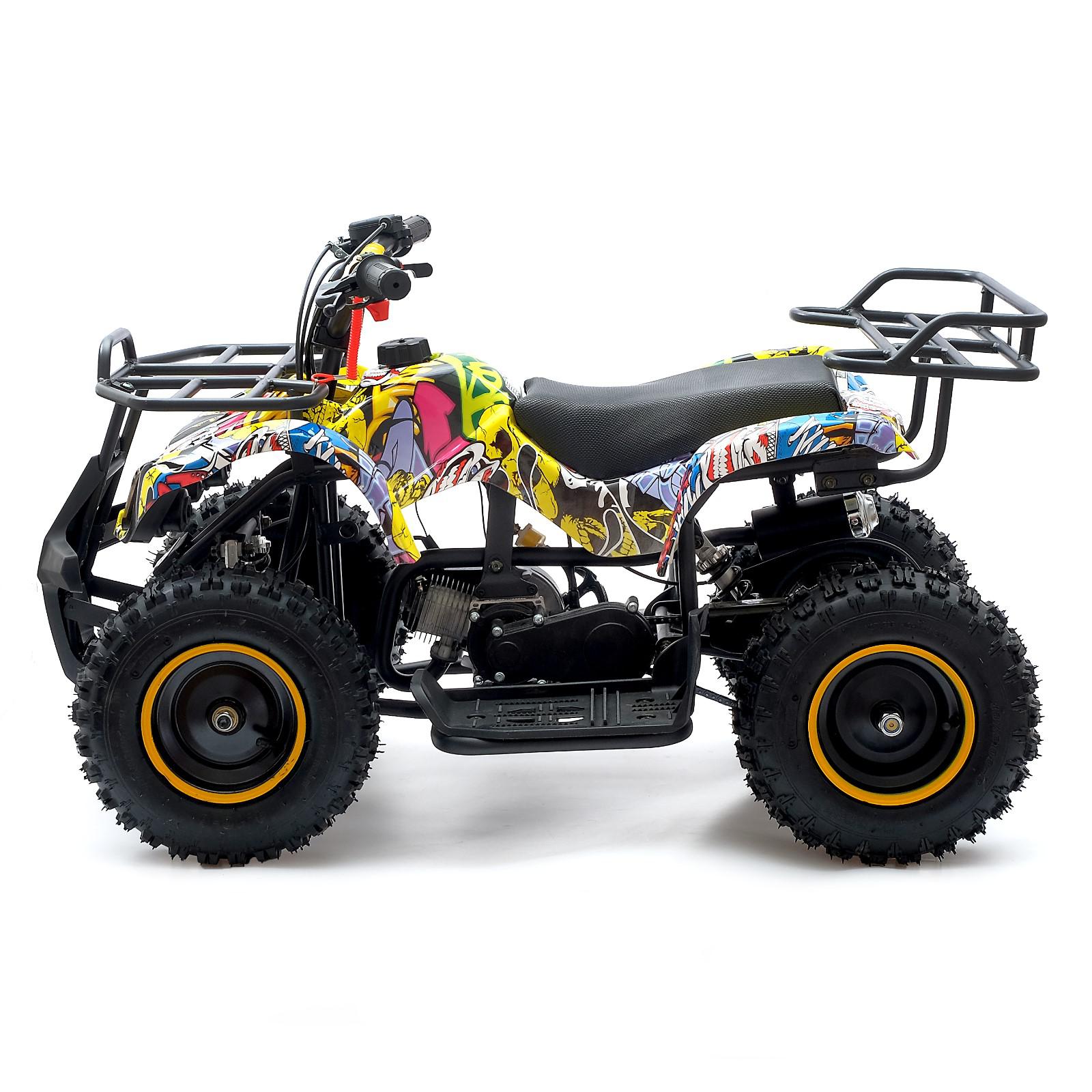 Квадроцикл Sima-Land ATV G6 40 49cc бензиновый цвет граффити купить по цене  38037 ₽ в интернет-магазине Детский мир