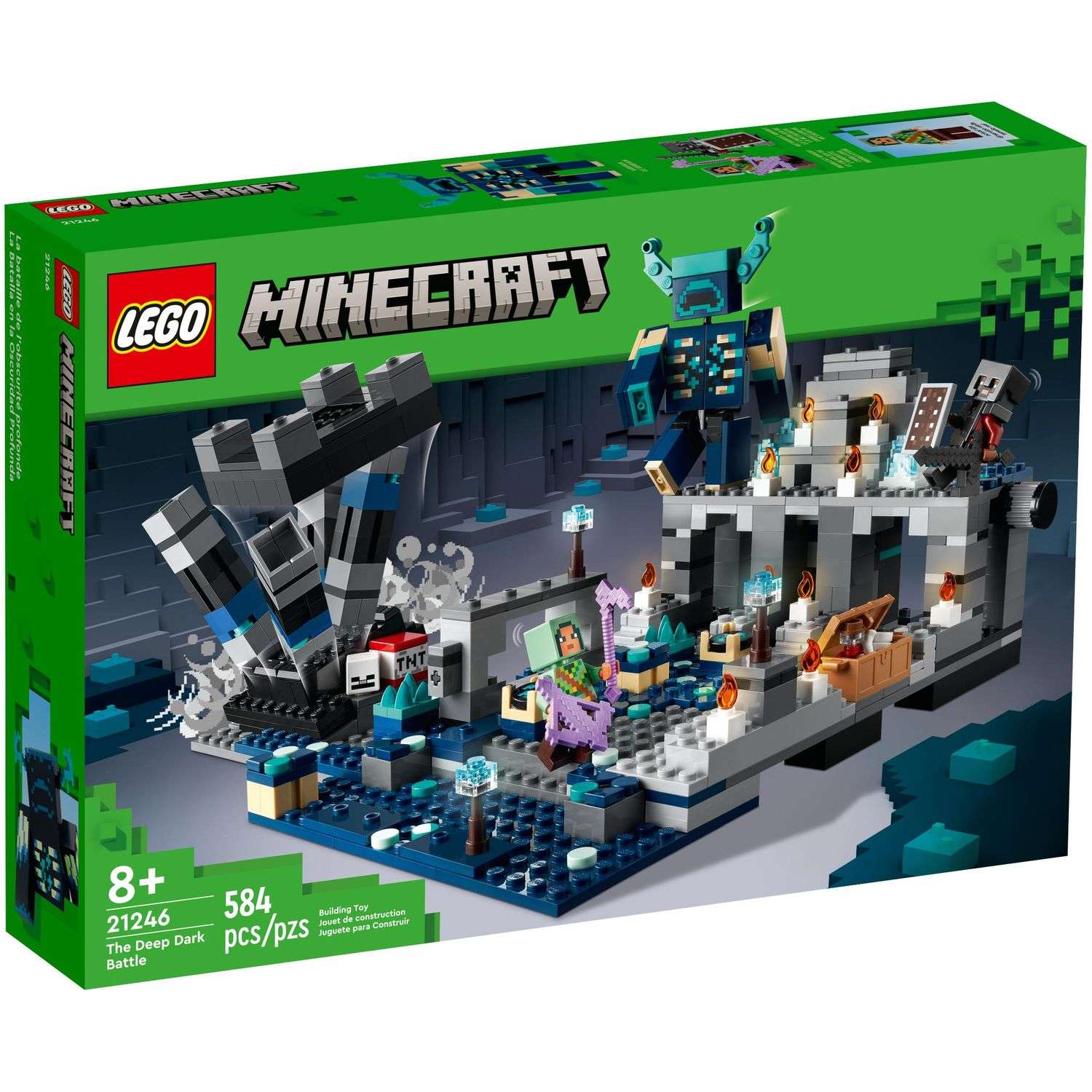 Конструктор LEGO Minecraft The Deep Dark Battle 21246 - фото 1