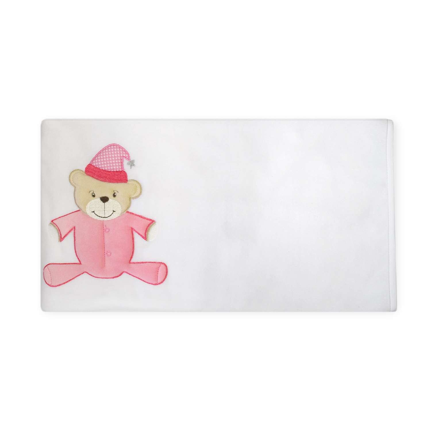 Плед велсофт Kidboo Teddy Boo 80*120 см Розовый - фото 1