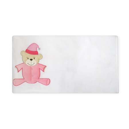 Плед велсофт Kidboo Teddy Boo 80*120 см Розовый