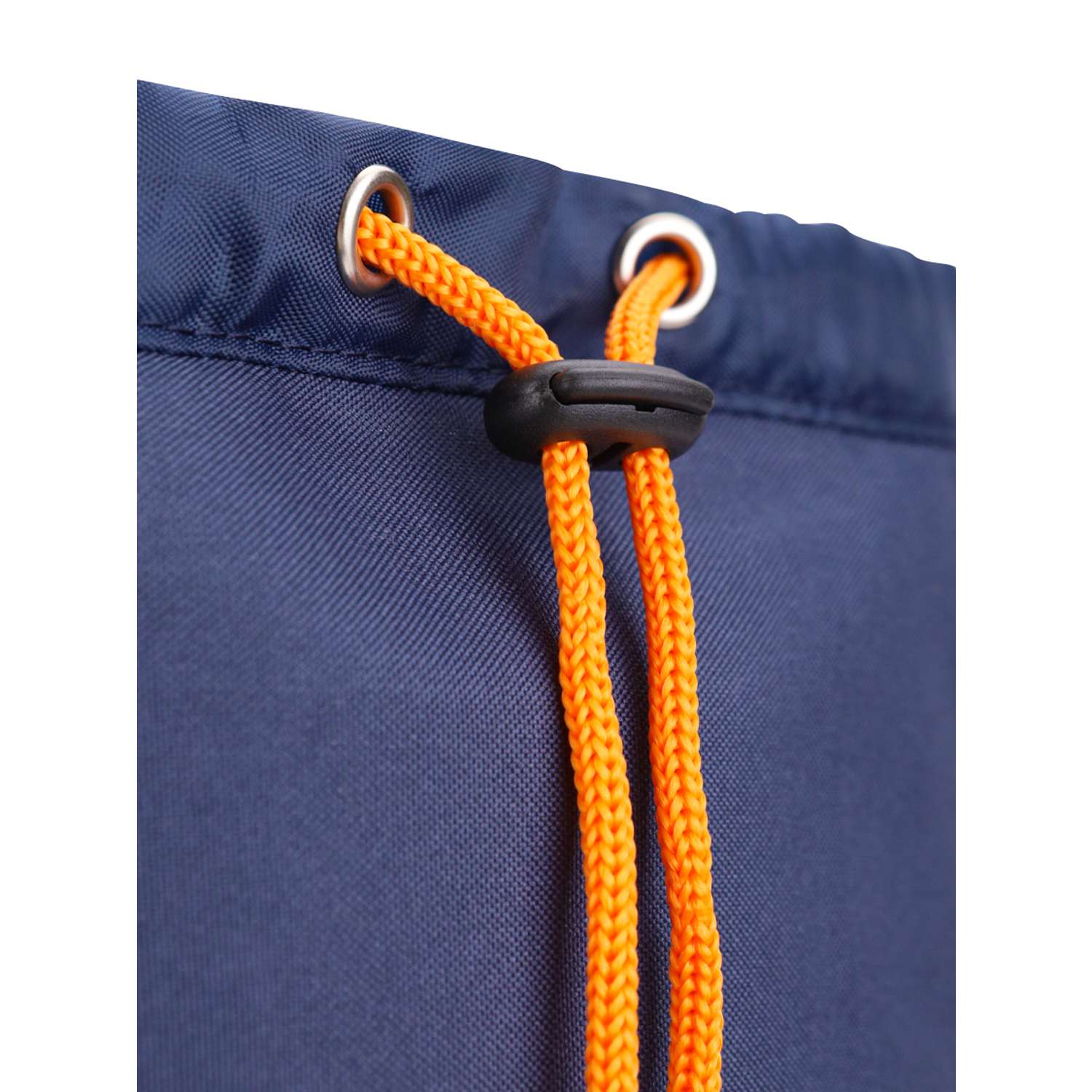 Рюкзак на шнурке Проф-Пресс Navy style цвет синий размер 26x40x17 см - фото 8