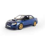 Автомобиль Welly Subaru Impreza WRX STI 1:24 синий