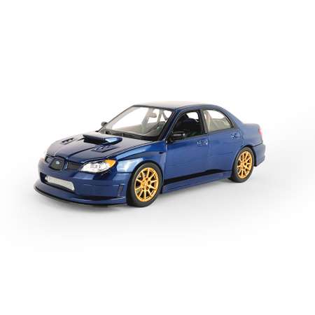Машинка WELLY 1:24 Subaru Impreza WRX STI синяя