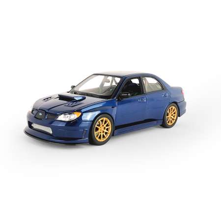 Машинка Welly 1:24 Subaru Impreza WRX STI синяя