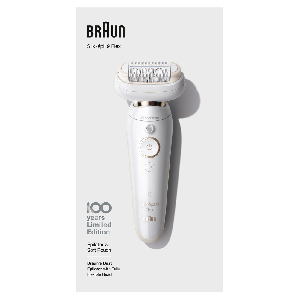 Эпилятор Braun Silk-epil 9 Flex Max 100 years Limited edition - фото 6