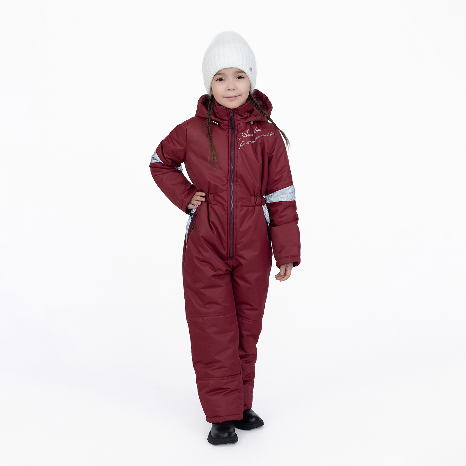 Комбинезон Arctic kids 30-041 бордо - фото 22