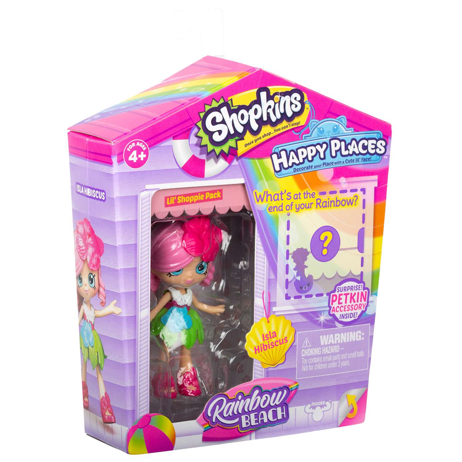 Игрушка Happy Places Shopkins с куклой Shoppie 56845 в непрозрачной упаковке (Сюрприз) 56845 - фото 3