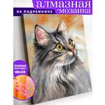 Алмазная мозаика Art on Canvas 40*50 ANN79 Кот Василий