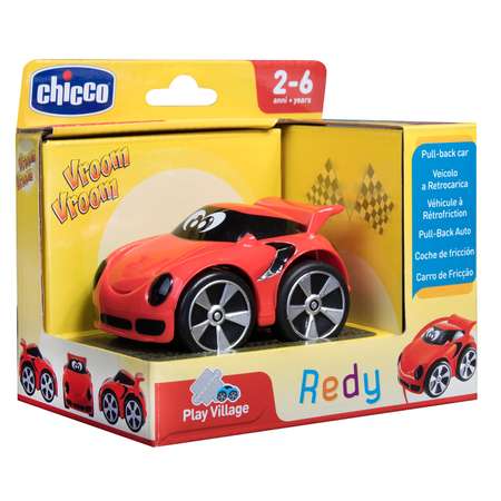 Машинка Chicco Turbo Touch Redy Красная