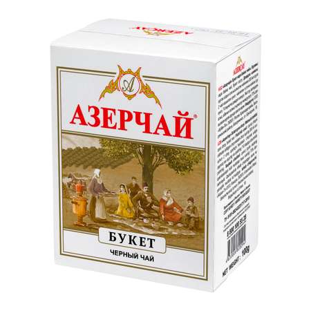 Чай Азерчай черный байховый букет 100г