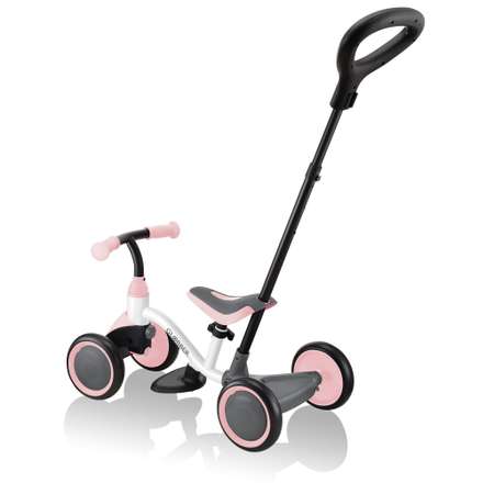 Беговел-каталка Globber Learning Bike 3 в 1 розовый