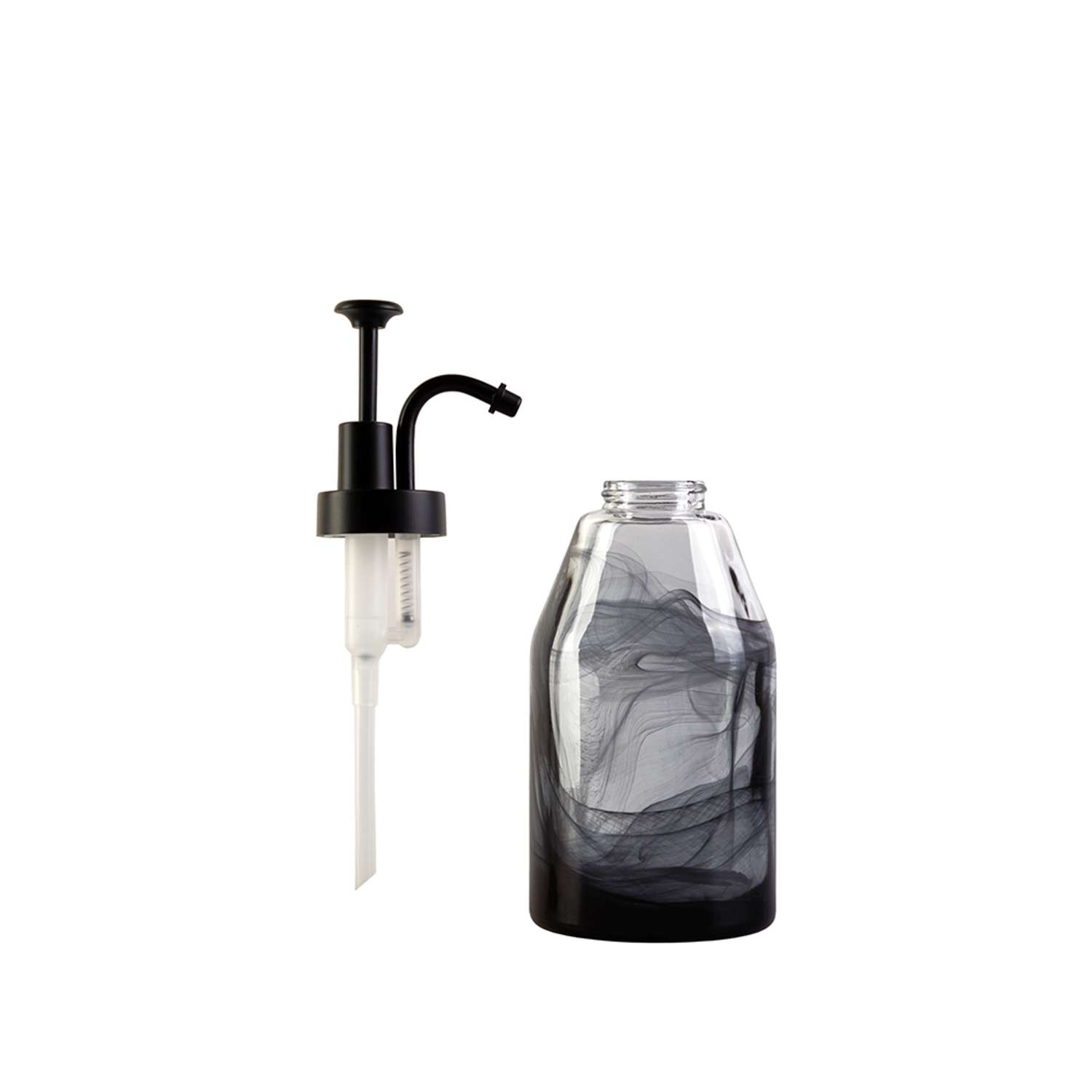 Дозатор для жидкого мыла Raindrops Shade дымчатый GL0703CA-LD - фото 2