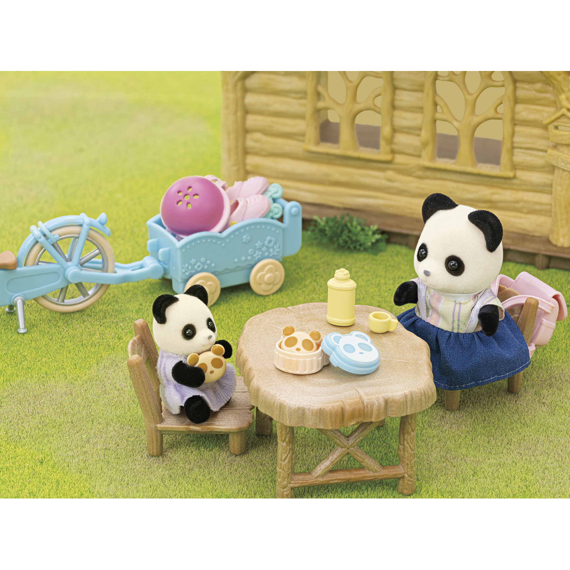 Набор Sylvanian Families Прогулка на велосипеде и катание на роликах 5652 - фото 5