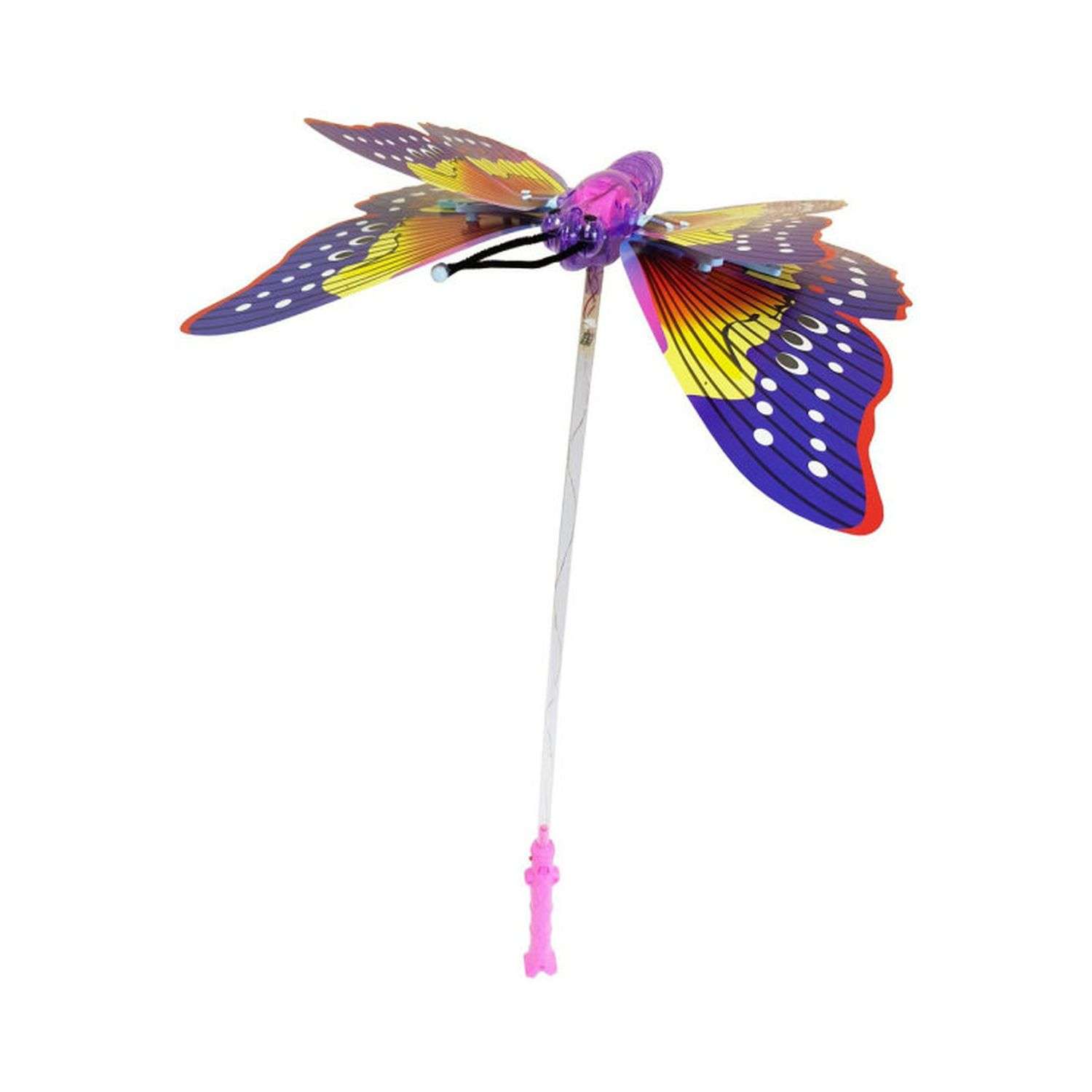 Игрушка NPOSS светящаяся бабочка фиолетовая - фото 1