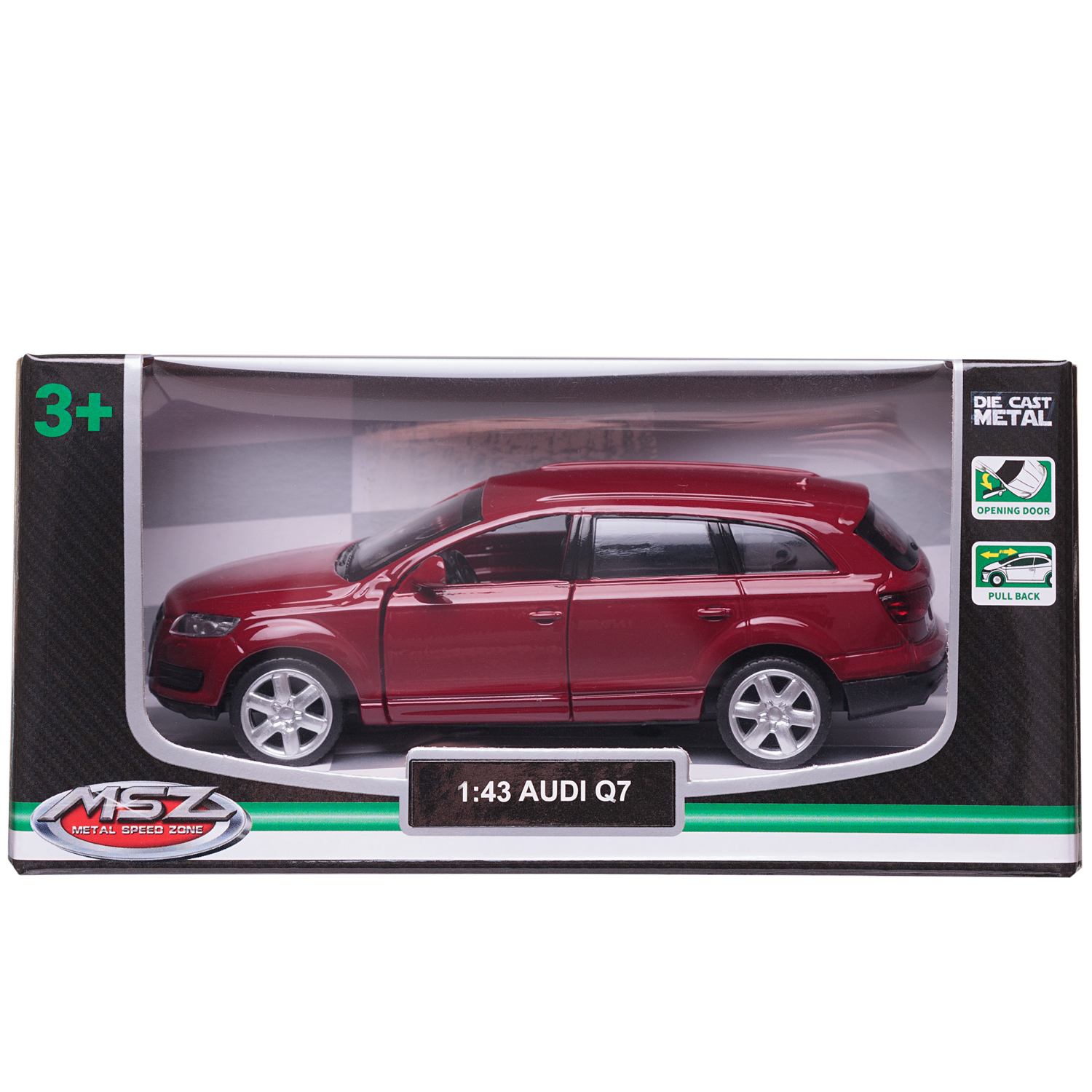 Автомобиль Abtoys Audi MSZ 1:43 инерционный красный WE-15946R - фото 2