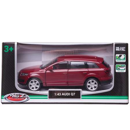 Автомобиль Abtoys Audi MSZ 1:43 красный