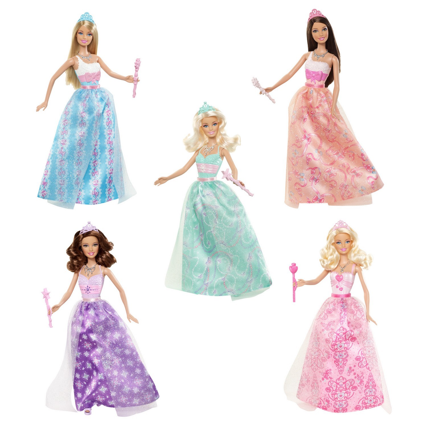 Кукла Barbie Барби Принцессы в ассортименте R6390 - фото 3