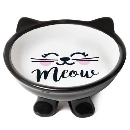 Миска для кошек в форме кошачей головы Trixie 24494