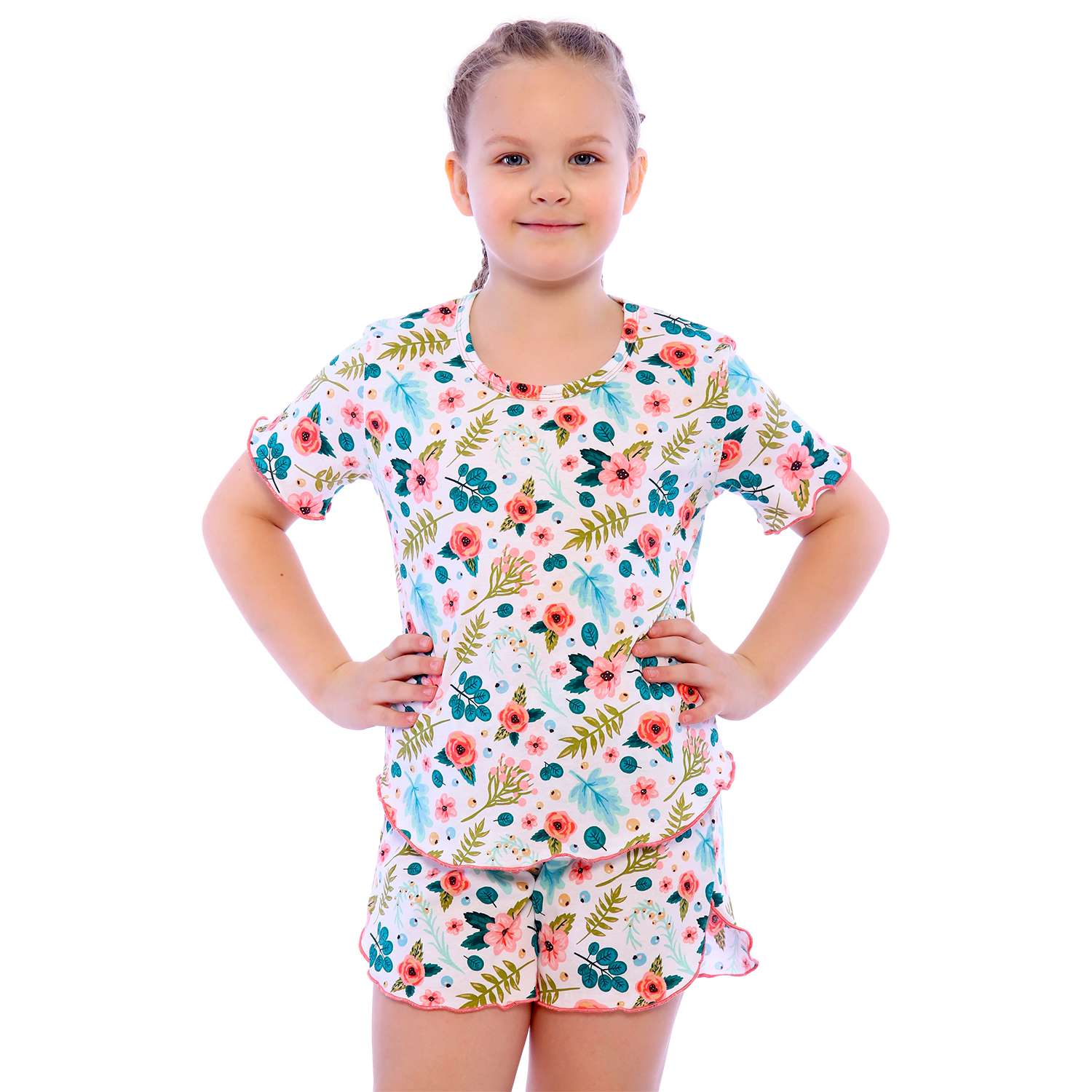 Пижама Детская Одежда 0410КД2/белый2 - фото 2