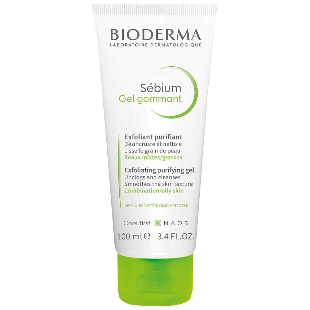 Гель Bioderma Sebium гуммирующий для жирной кожи лица 100 мл - фото 1