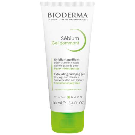 Гель Bioderma Sebium гуммирующий для жирной кожи лица 100 мл