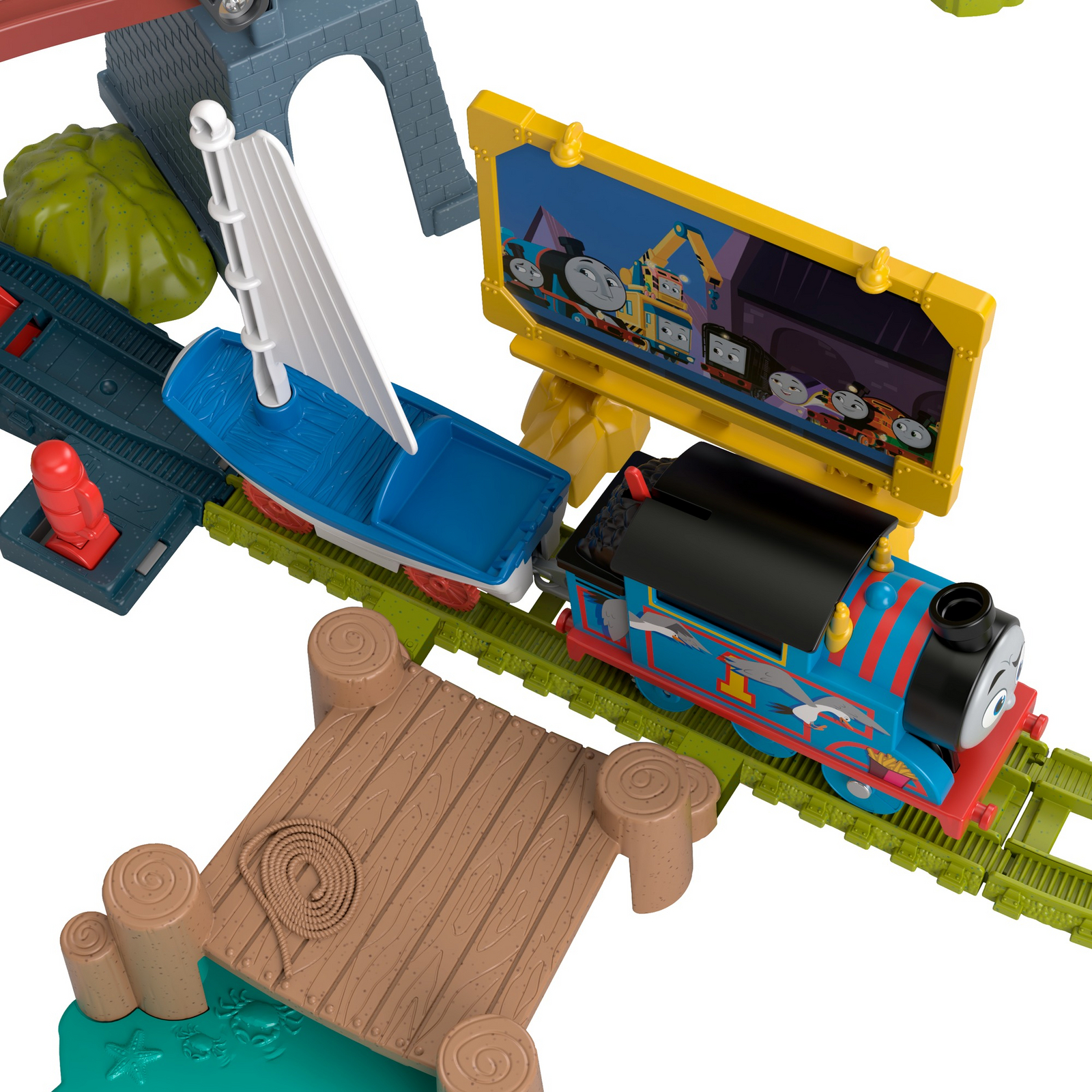 Набор игровой Thomas & Friends Разведение моста HGX65 HGX65 - фото 8