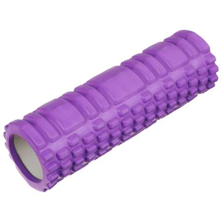 Роллер для йоги Sangh 2 в 1. 33 х 13 см и 30 х 9 см. цвет фиолетовый