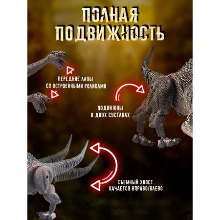 Интерактивная игрушка ТЕХНО ходячий динозавр Спинозавр
