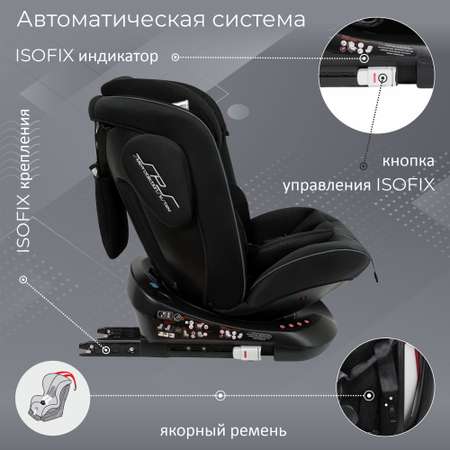 Автокресло Sweet Baby Crosstour 360 Isofix Black