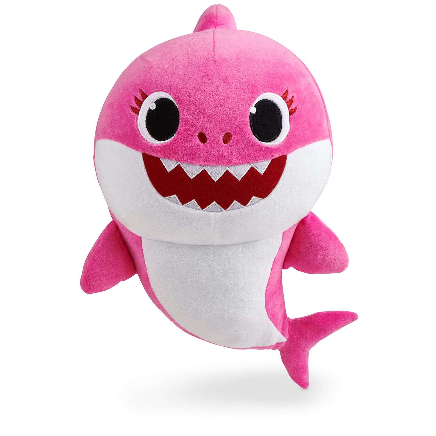 Мягкая игрушка Wow Wee Мама акула Baby Shark 35 см 61453 - фото 1