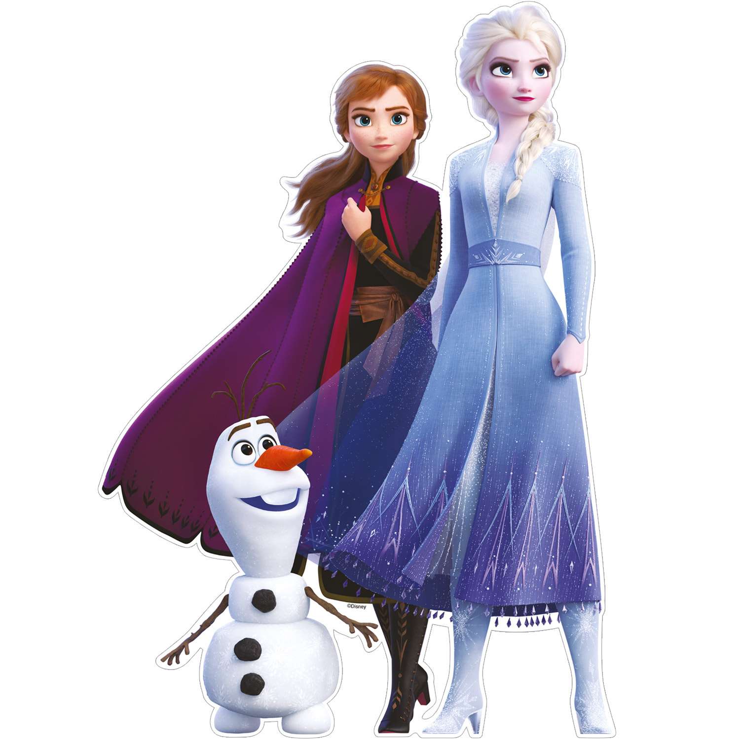 Плакат интерьерный Империя поздравлений Холодное сердце Disney фотозона А1 - фото 1