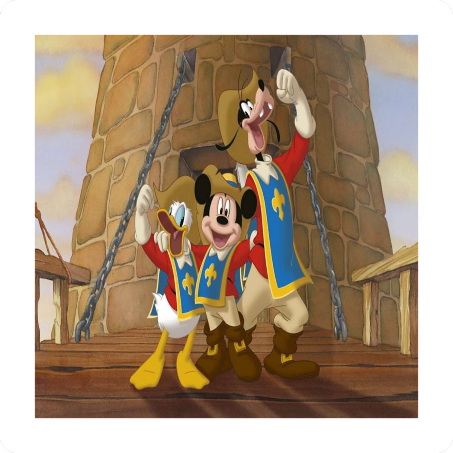 Чехол для задней части iPhone 5 Disney Микки Цветной - фото 11