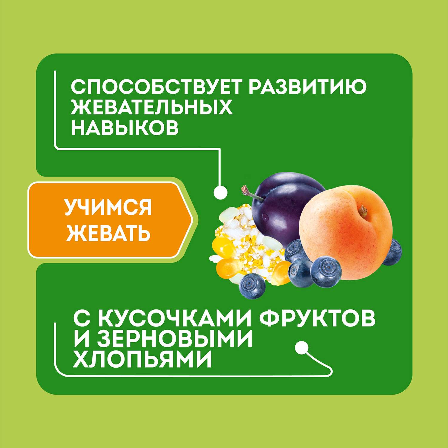 Каша Heinz молочная многозерновая слива-абрикос-черника 200г с 12 месяцев - фото 3